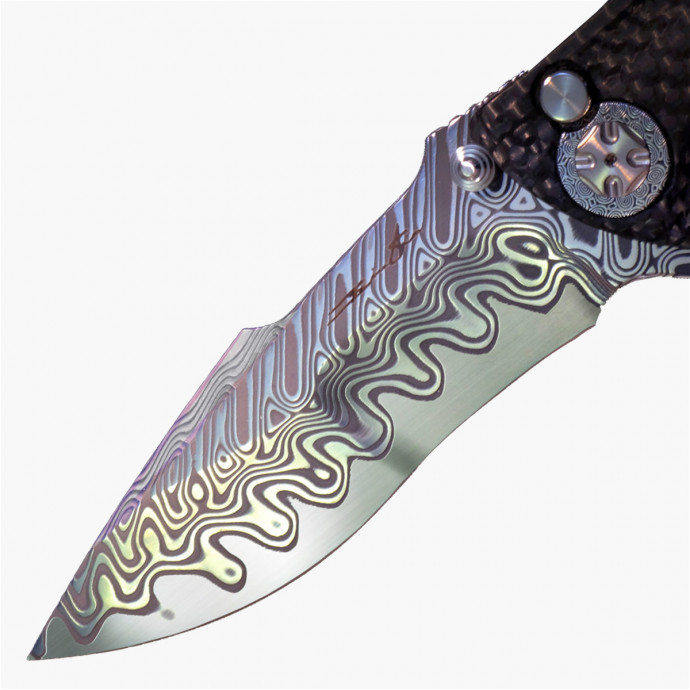 Acier inoxydable Damasteel - Damacore DC21R - Hakkapella