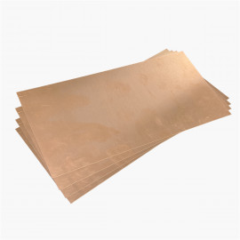 Bronze Beryllium 95 x 210 x 0,1