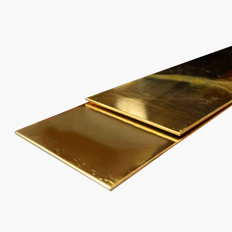 Laiton écroui H12 - 50 x 1 x 500 mm