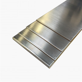 MAILLECHORT BLANC  - CuNi12Zn24 Recuit - 125x2x600