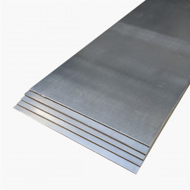 Titanium TA6V - Grade 5 - 125 x 500 x 2 mm - Corrected