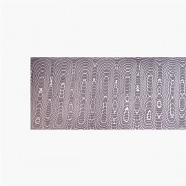 Vegas Forge - Edelstahl Damaskus - Spirograph - 31 x 3,05 mm