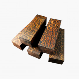 Leopard Wood Block Stabilized