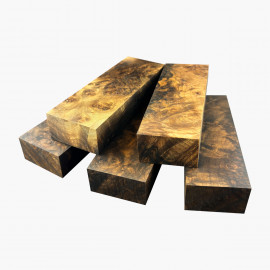 Bloc Loupe Noyer stabilizes - Small model (25x45x145 mm)