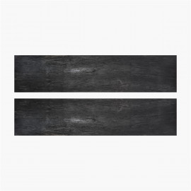 Plaquettes de bois d'ebene naturel - 30 x 5 x 130 mm