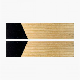 Hybride Blister - FRENE stabilisiert - Mitre Harz NOIRE