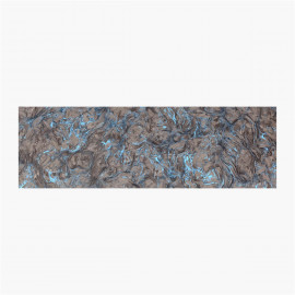 - Fibre Carbone - Dark matter bleu - 50x150x5mm