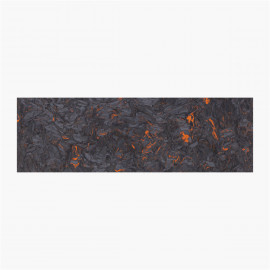- Fibre Carbone - Dark matter orange - 50x150x5mm