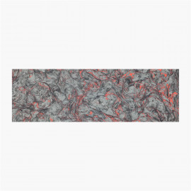 - Fibre Carbone - Dark matter rouge - 50x150x5mm