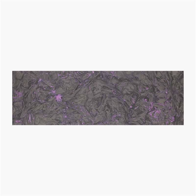 - Fibre Carbone - Dark matter violet - 50x150x5mm