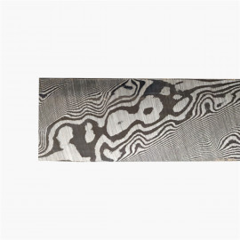 Forged carbon damascus steel DSC - Twist