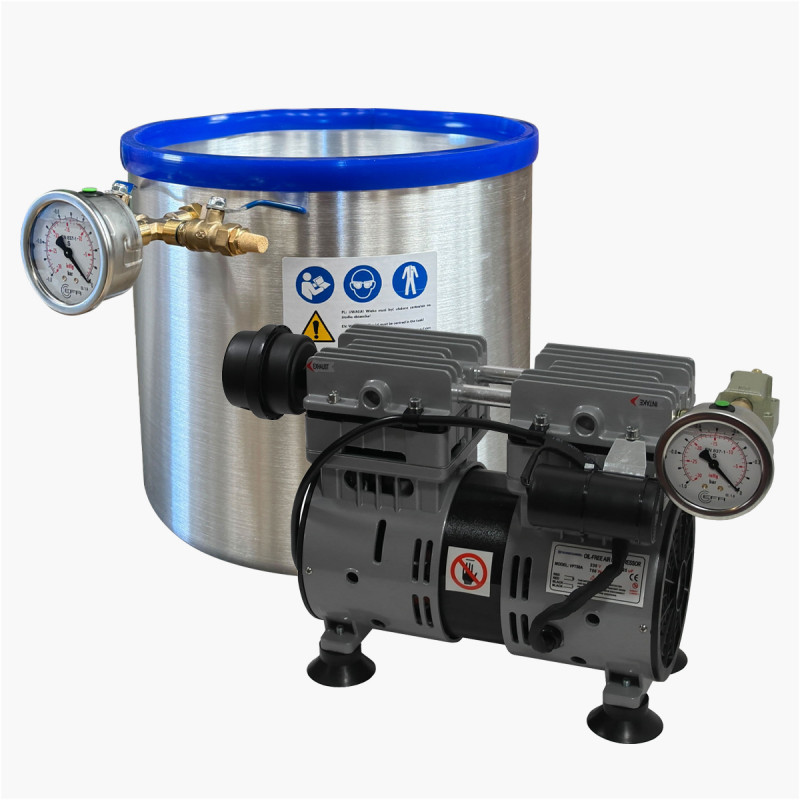 NOVAVOID - Chambre et pompe à vide pour stabilisation