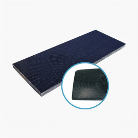 - Micarta - Schwarze Leinwand - 150x150x4.75mm