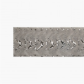 DSC forged carbon damascus steel - Boomerang
