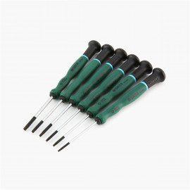 Coffret de 6 tournevis precision Torx