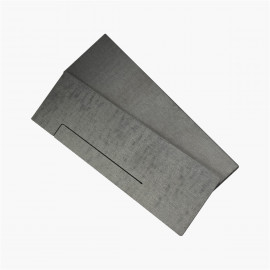 Paar Titanplatten für Liner-Lock - 122 x 1,5 x 37 mm