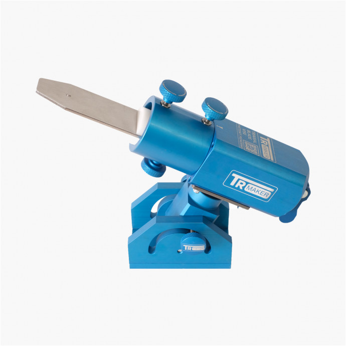 TR Maker - Etau de coutelier triaxial - Bleu