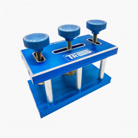 TR Maker - Etau pour collage de plaquettes - Bleu