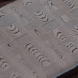 Vegas Forge - Basketweave - Acier damas inoxydable américain
