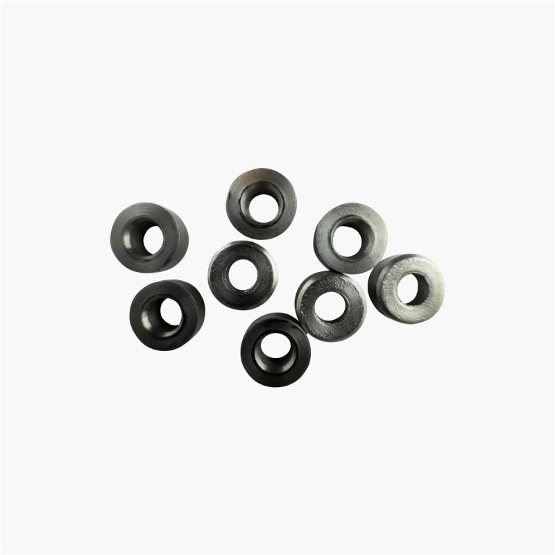 Rosette Inox Diam 5x2.4mm (lot de 12pcs)