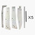 Couteau en kit - Alpin - 5 pieces