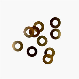 Rondelle de friction - Bronze beryllium - Ø2.4 x 8 x 0,1 mm