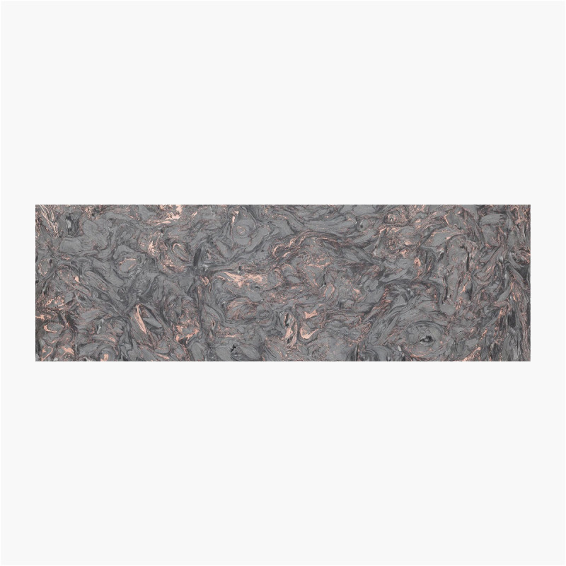 Fibre carbone - Dark matter copper - 160 x 100 x 5 mm