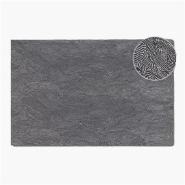 Fibre carbone - Space coral stainless - 150x76X5mm