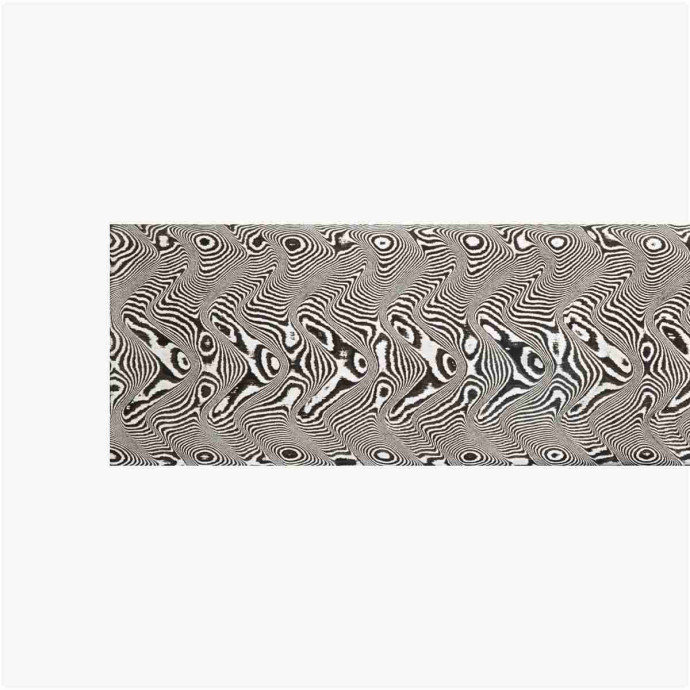 DSC forged carbon damascus steel - Boomerang