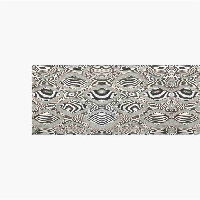 Forged carbon damascus steel DSC - Rhombi