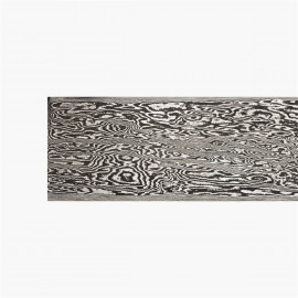 Forged carbon damascus steel DSC - Wild