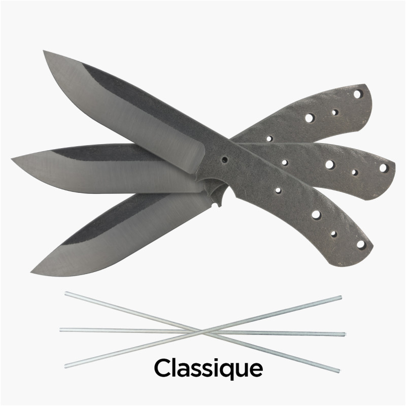 Lot couteaux de chasse x3 - N690