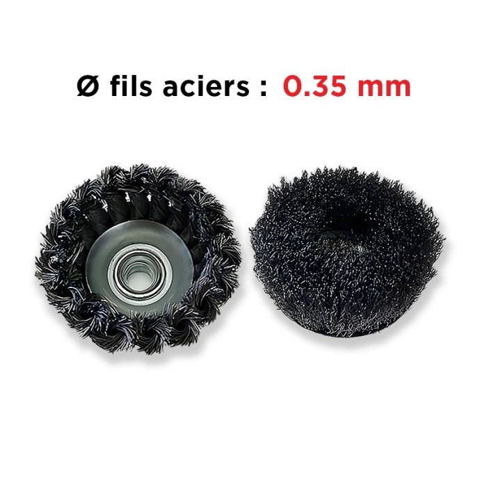 Brosses coupe - Ø fils 0.35mm