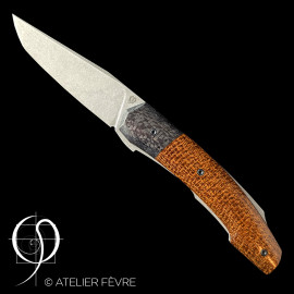 Plaques Micarta - Jute Natural