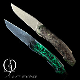 Carbon Fiber Blister - Dark matter Glow - Fat Carbon