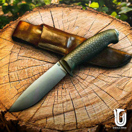 Steel 1.2695: best steel for survival knife.