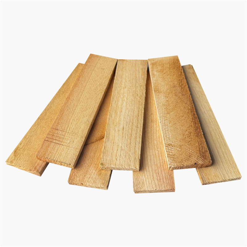 Natural ash wood scales