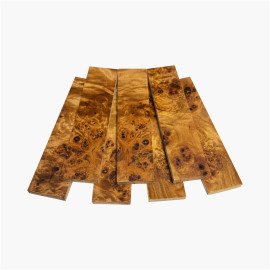 Plaquettes de loupe de peuplier stabilisé - naturel