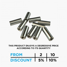 Pivot pins Ø4 x 10 mm - M3