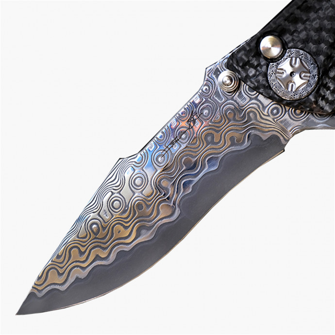Acier inoxydable Damasteel - Damacore DC18N - Rose