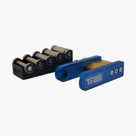 Metal roller set for knifemaking backstand