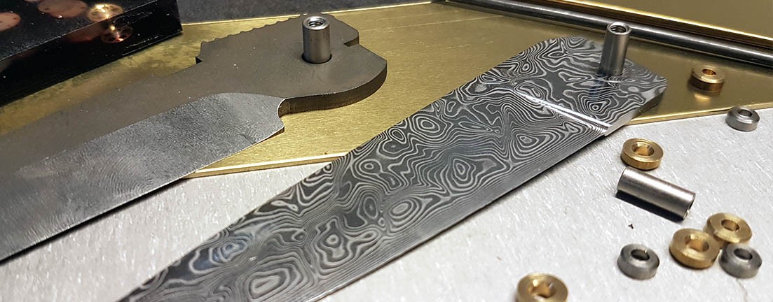 Acheter Couteaux vis rivet outils pour couteau poignée plaque fixation  traitement vis