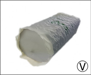 Tampon feutre de polissage blanc Ø125mm blanc, lot de 2